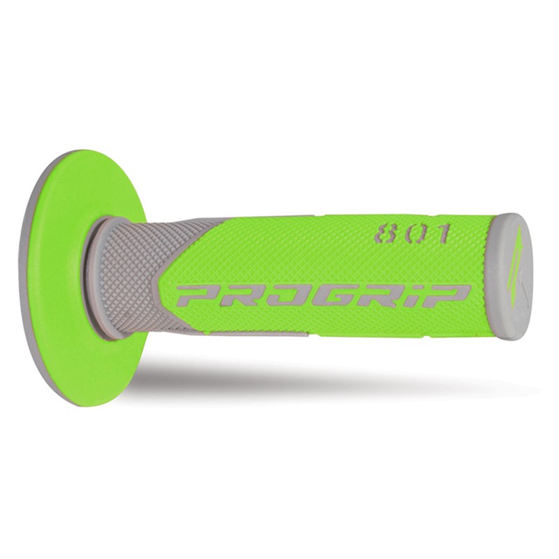 Paire de poignées off-road Pro Grip 801 - gris vert