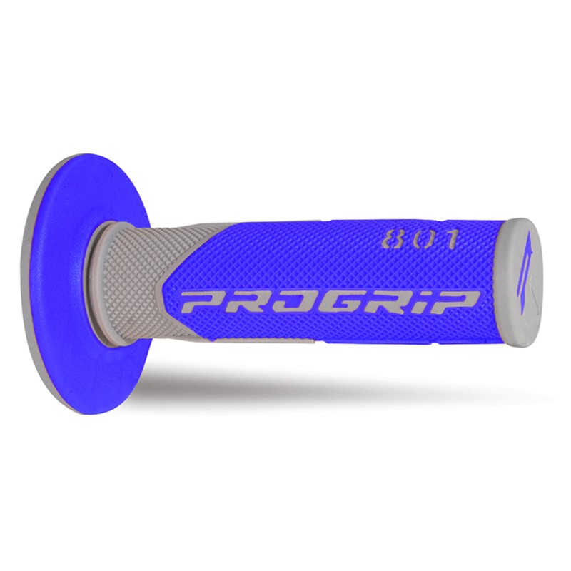 Paire de poignées off-road Pro Grip 801 - gris bleu