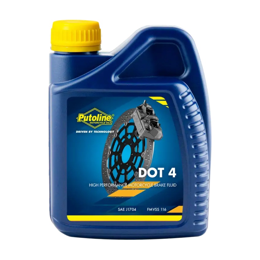 Liquide de frein Putoline DOT 4 - 500 ml