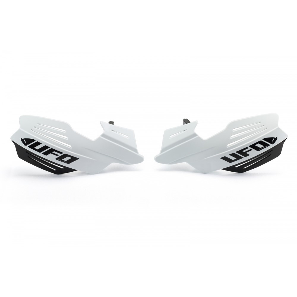 Paire de protège-mains UFO VULCAN universel blancs