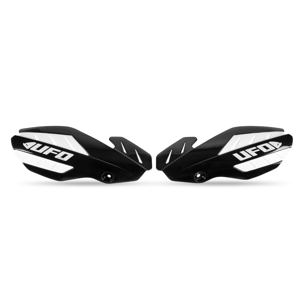 Paire de protège-mains UFO FLAME noirs