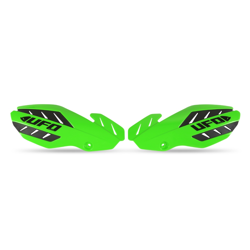 Paire de protège-mains UFO FLAME verts