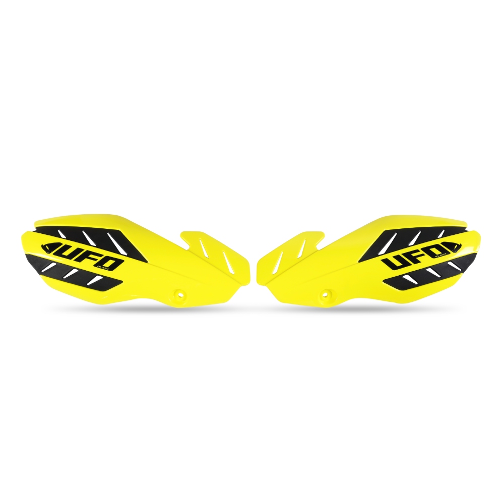 Paire de protège-mains UFO FLAME jaunes