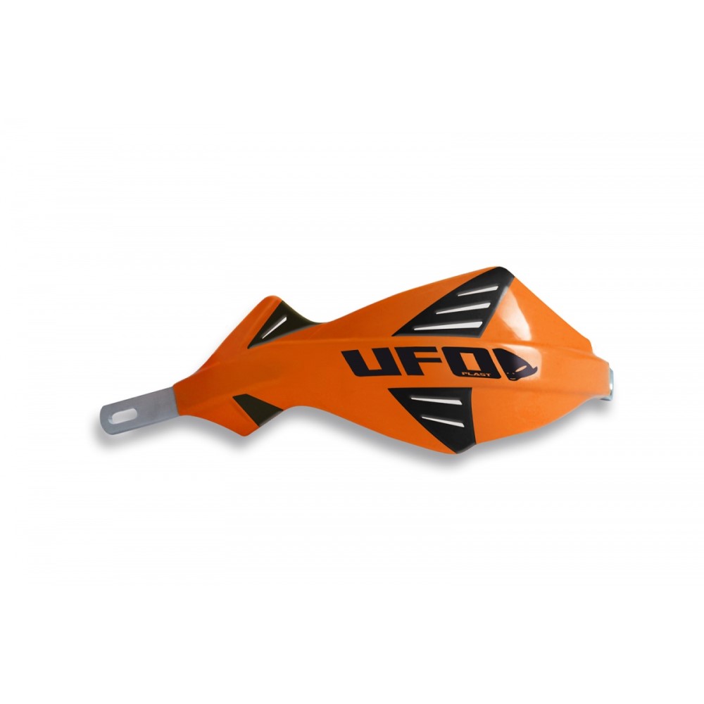 Paire de protège-mains fermés UFO DISCOVER pour guidon 28,6 mm orange