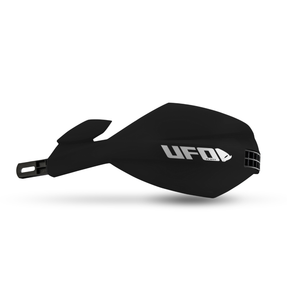 Paire de protège-mains fermés UFO MUGAN pour guidon 28,6 mm noirs PM01673-001