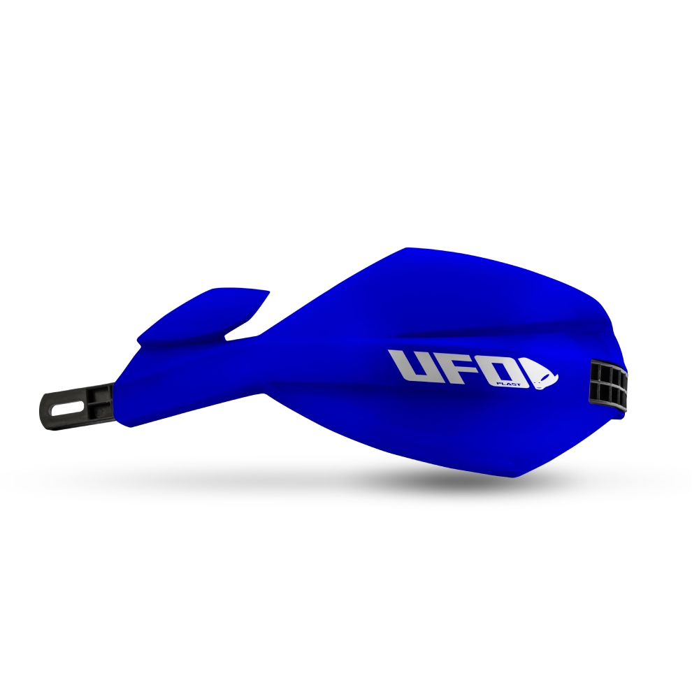 Paire de protège-mains fermés UFO MUGAN pour guidon 28,6 mm bleu PM01673-089