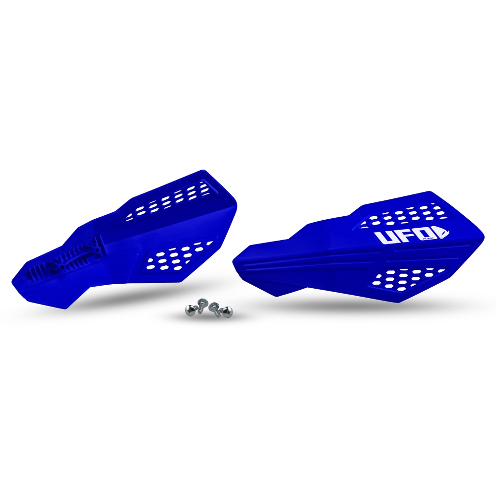 Paire de protège-mains UFO HORUS pour fixations de leviers bleu