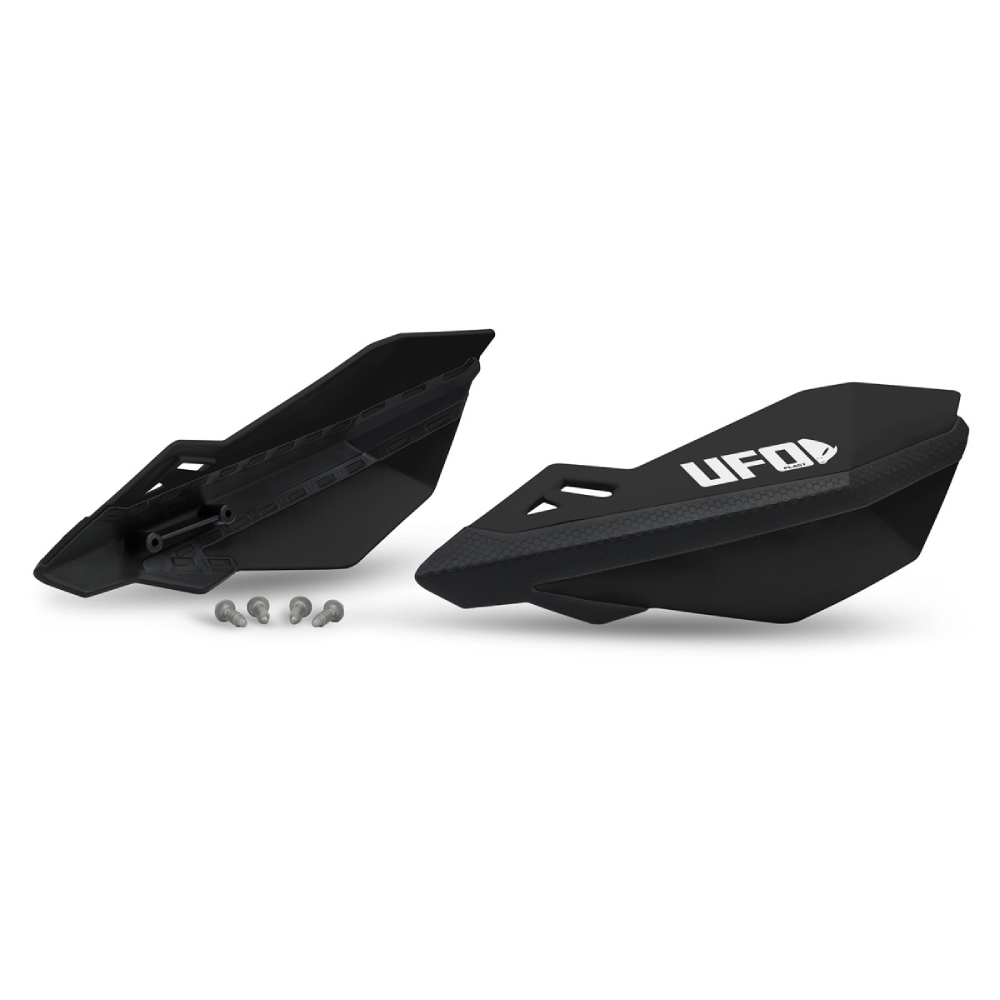 Paire de protège-mains UFO TRAXION pour fixations de leviers noirs PM01676-001