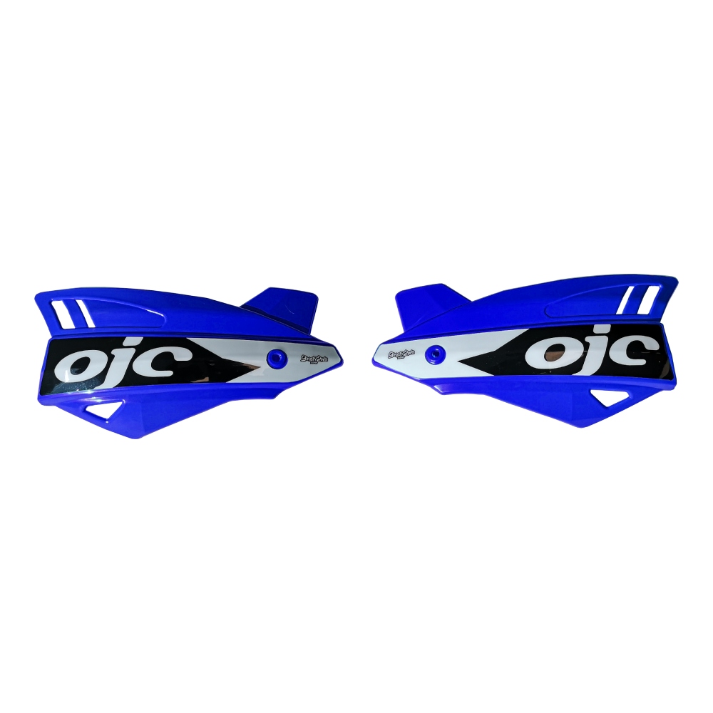 Paire de protège-mains OJC SHARK universel bleu