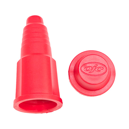 Porte-bougie OJC rouge
