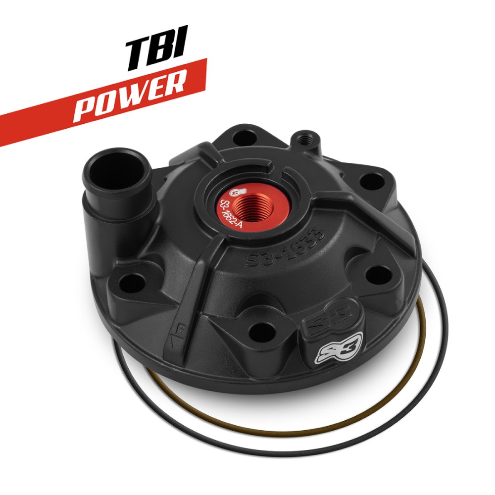 Culasse S3 KTM 300 EXC (24-27) - Power noire PWR-163-300-B