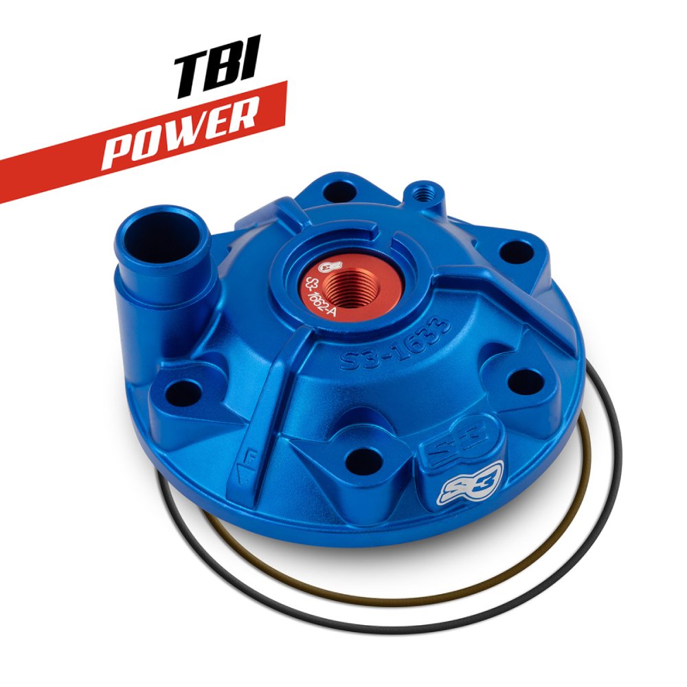 Culasse S3 Husqvarna 300 TE (24-27) - Power bleu PWR-163-300-U