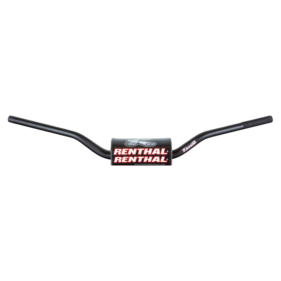 Guidon Renthal 28.6 mm Fatbar cintrage Yamaha noir