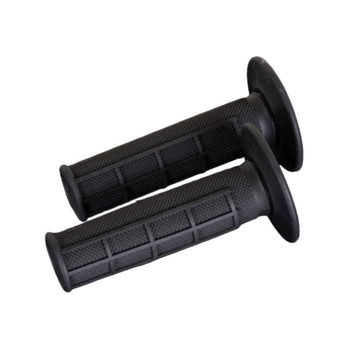 Paire de poignées off-road Renthal Original Diamond/Waffle Hard - noires