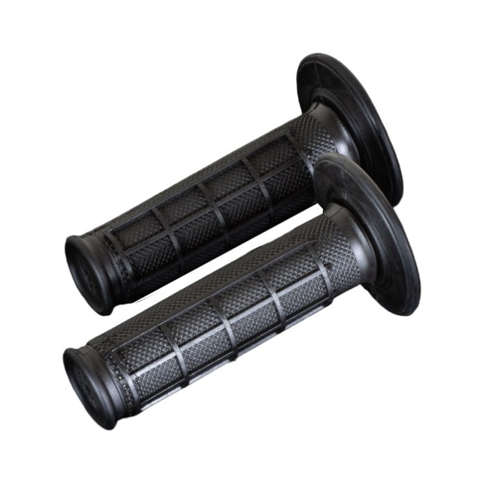 Paire de poignées off-road Renthal Dual Half Waffle - noires