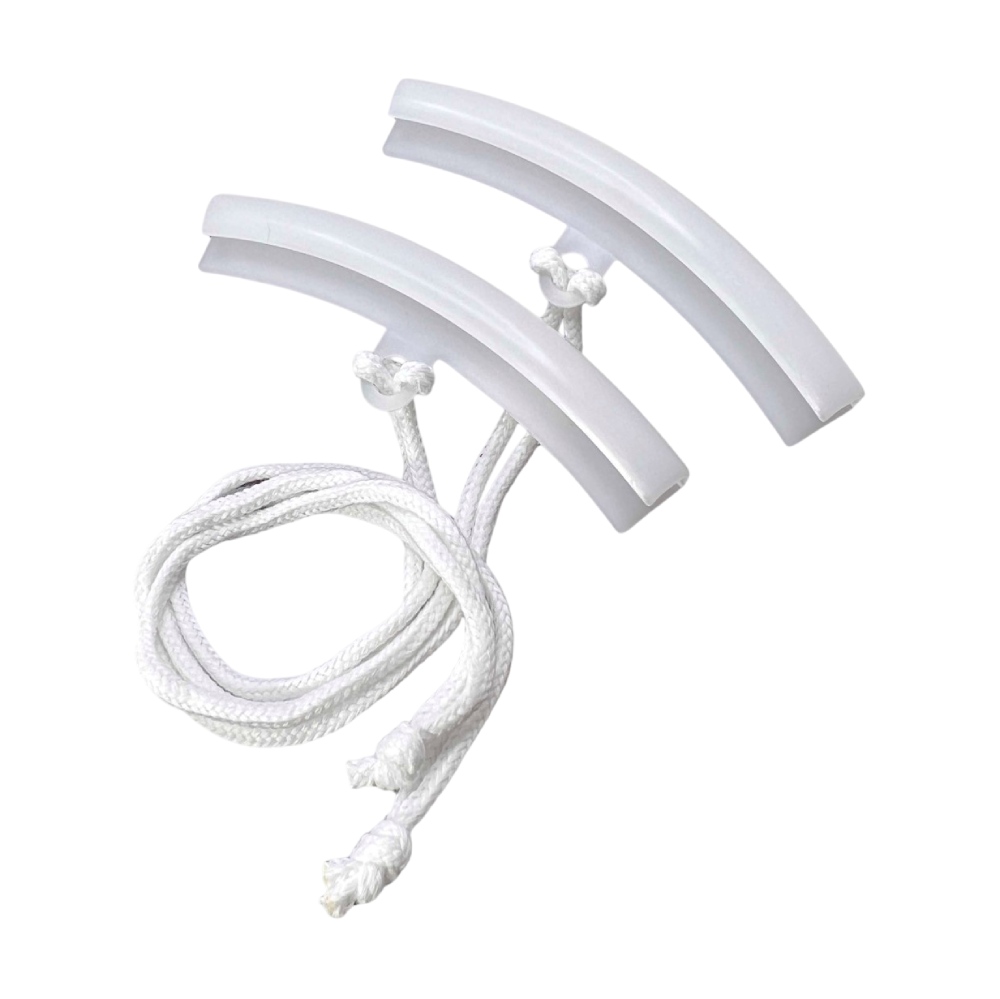 Paire de protections de jante en plastique