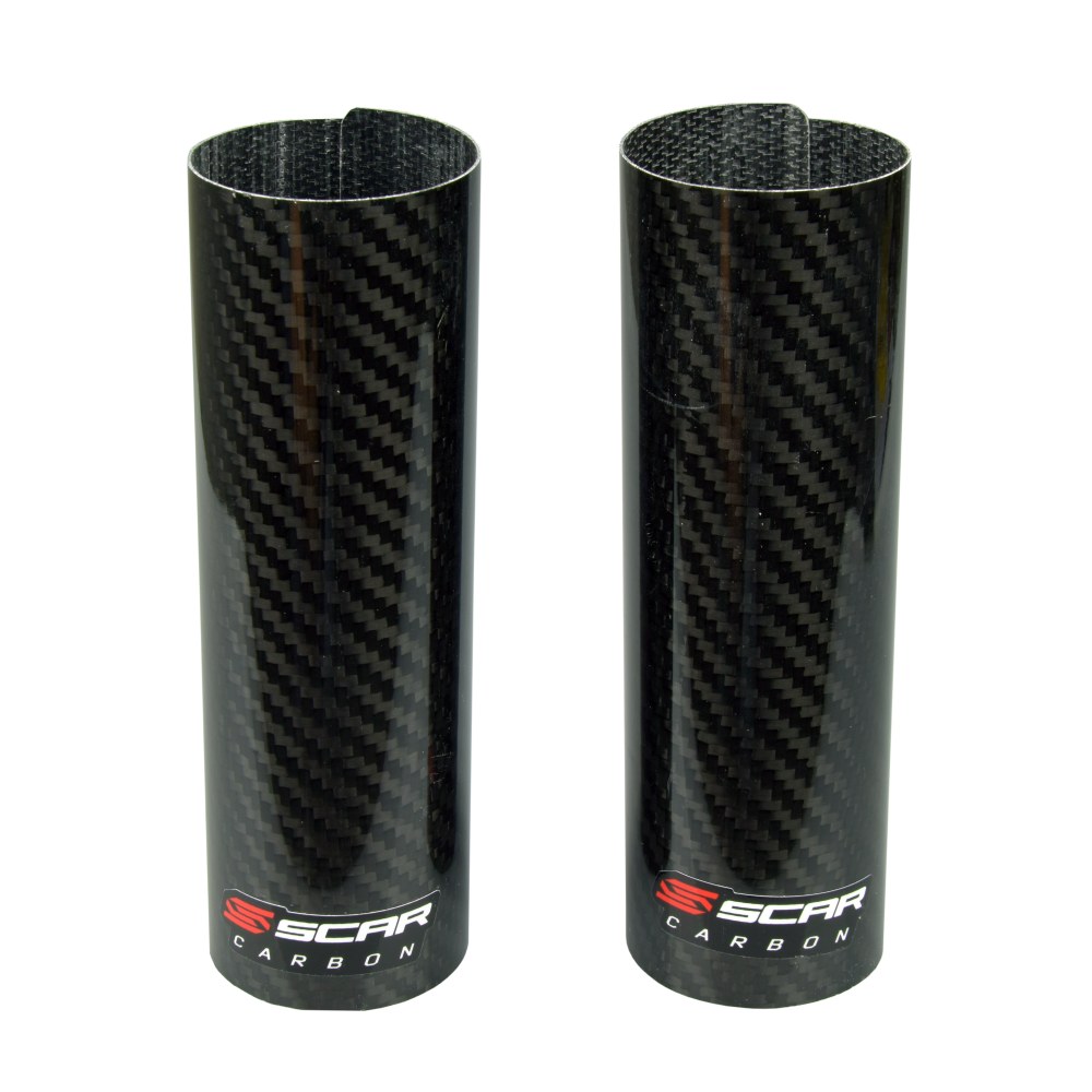 Paire de protections carbone fourreau supérieur 160x52 mm Scar