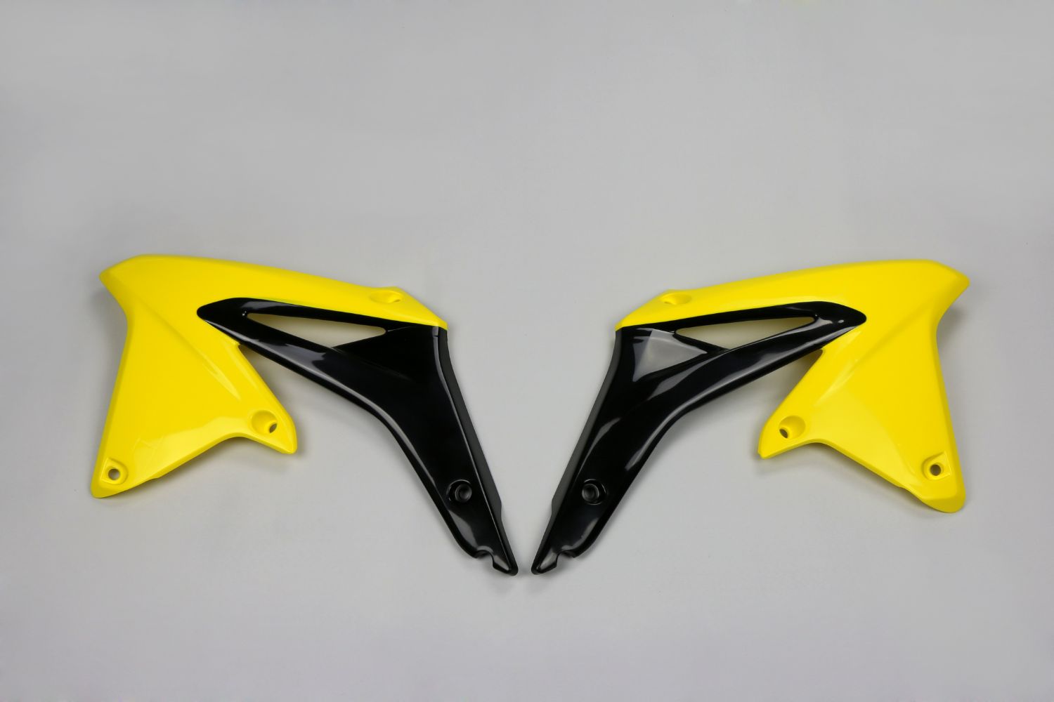 Coques de Radiateur Suzuki RMZ 450 (08-17) jaunes et bleu* SU04917-102