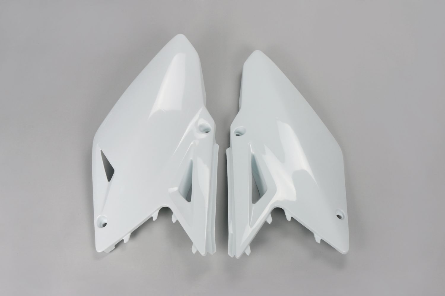 Plaques latérales porte-numéro Suzuki RMZ 450 (08-17) blancs* SU04918-041