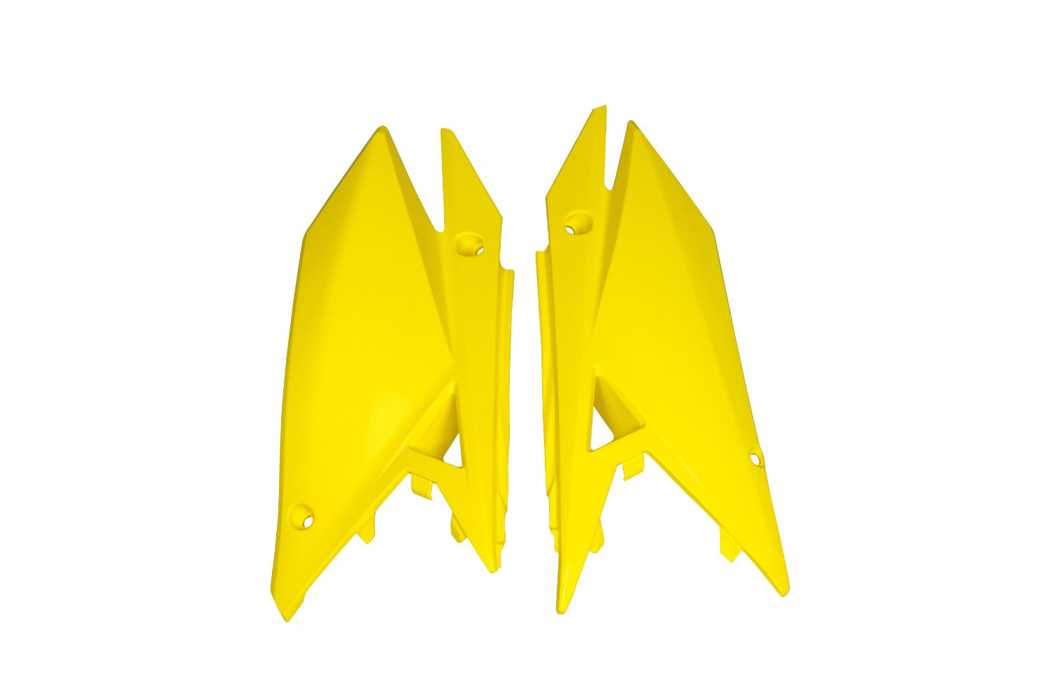 Plaques latérales porte-numéro Suzuki RMZ 450 (18-26) jaunes* SU04942-102