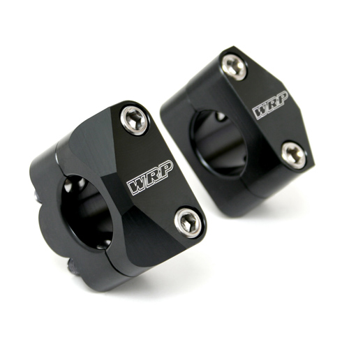 Kit d’adaptateurs pour guidon 28,6 mm sur tés de fourche da 22 mm noirs - WRP