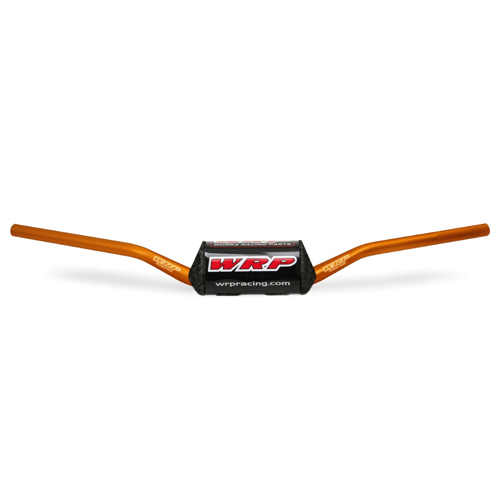 Guidon 28.6 mm O-S AMERICA cintrage moyen orange