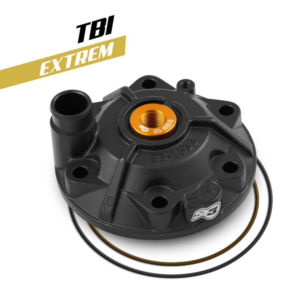 Culasse S3 Husqvarna 300 TE (24-27) - Extreme noire XTR-163-300-B