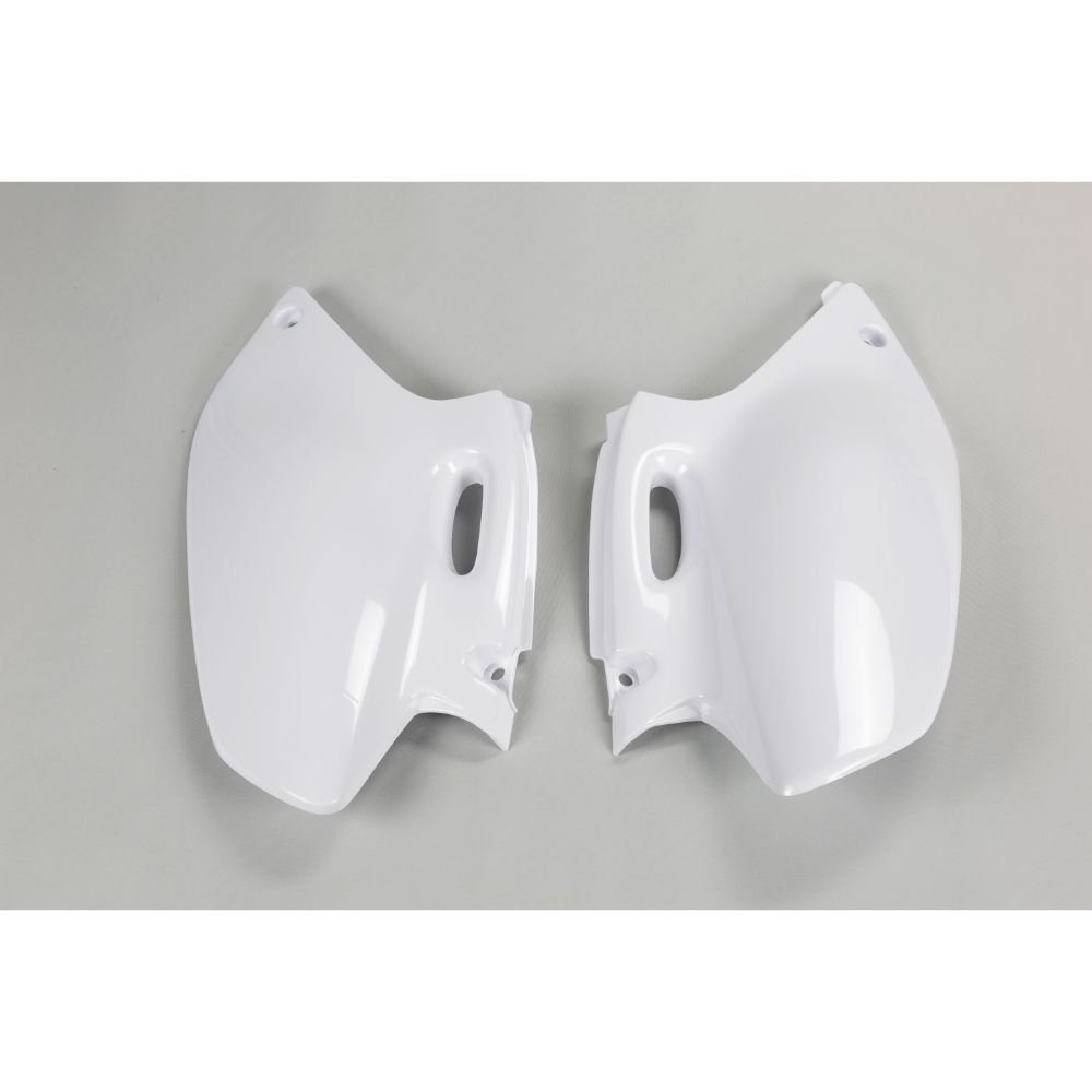 Plaques latérales porte-numéro Yamaha YZ 250 F (01-02) blancs* YA03811-046
