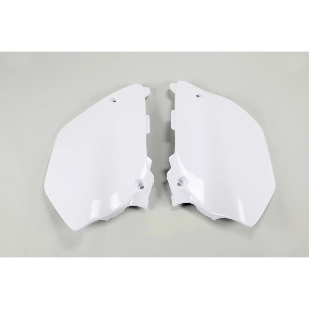 Plaques latérales porte-numéro Yamaha YZ 250 (02-05) blancs* YA03847-046