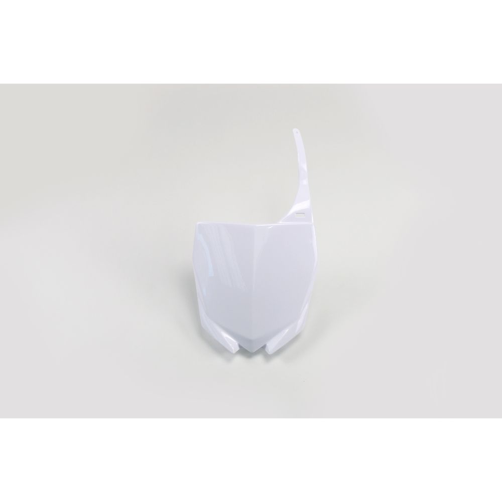 Plaque numéro avant Yamaha YZ 125 (15-21) blanche* YA04813-046