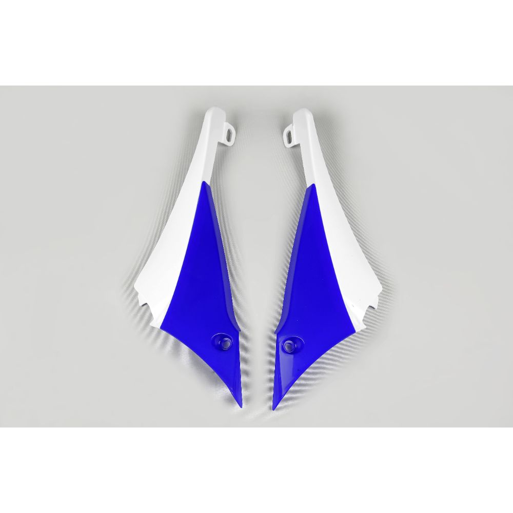 Coques de Radiateur Yamaha YZ 450 F (10-13) serbatoio bleu et blancs* YA04829-999